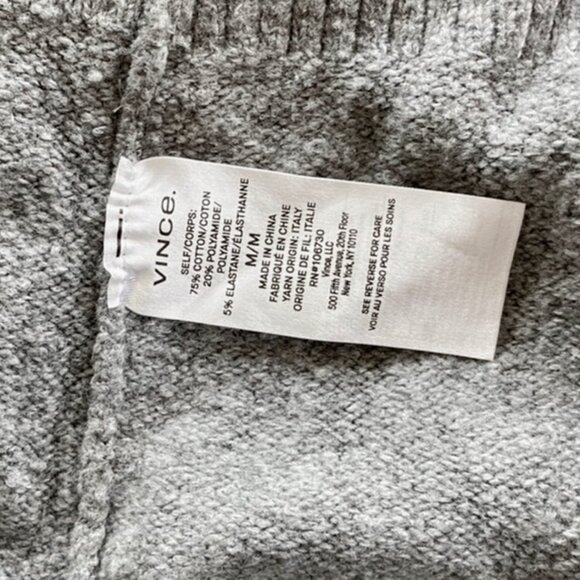 NWT Vince Open Shawl Lapel Cardigan-Cozy Oversized Sweater - Picture 8 of 8